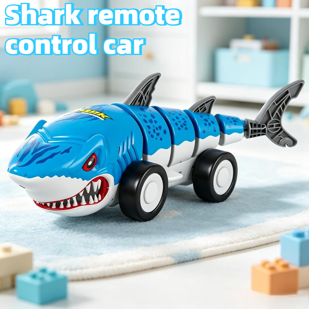 Yunshen Rc Hobby - 2.4G RC Shark Car Toy Rechargeable