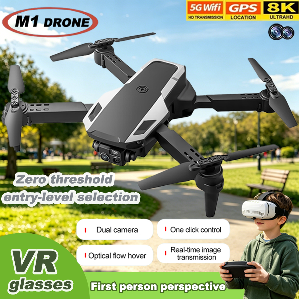 Rc Hobby Grade Helicopter - Foldable M1 VR Mini Drone RC