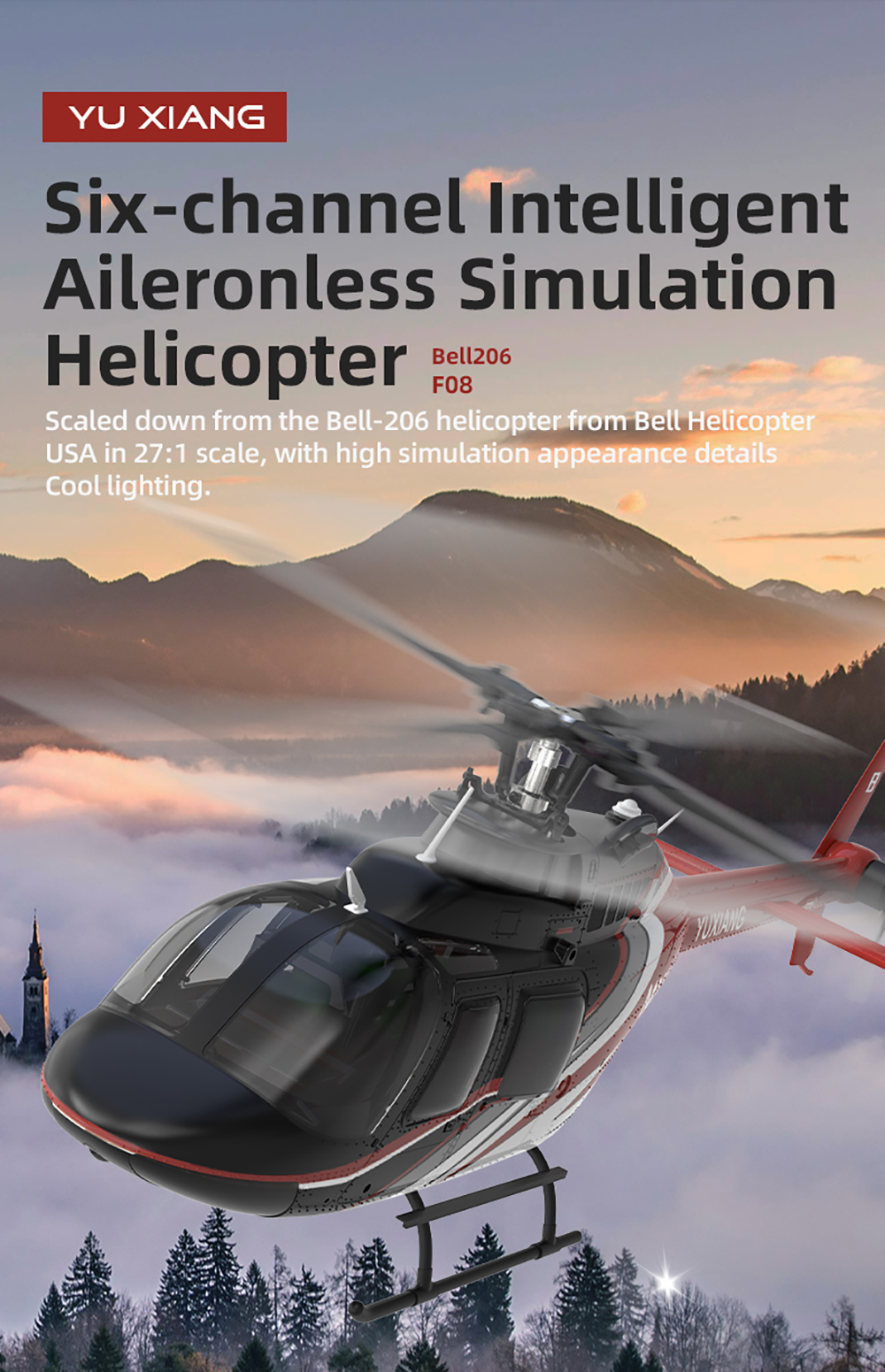 YU XIANG RC Airplane 2.4G 6CH  – Rc Hobby Grade Helicopter Bewertung und Preis