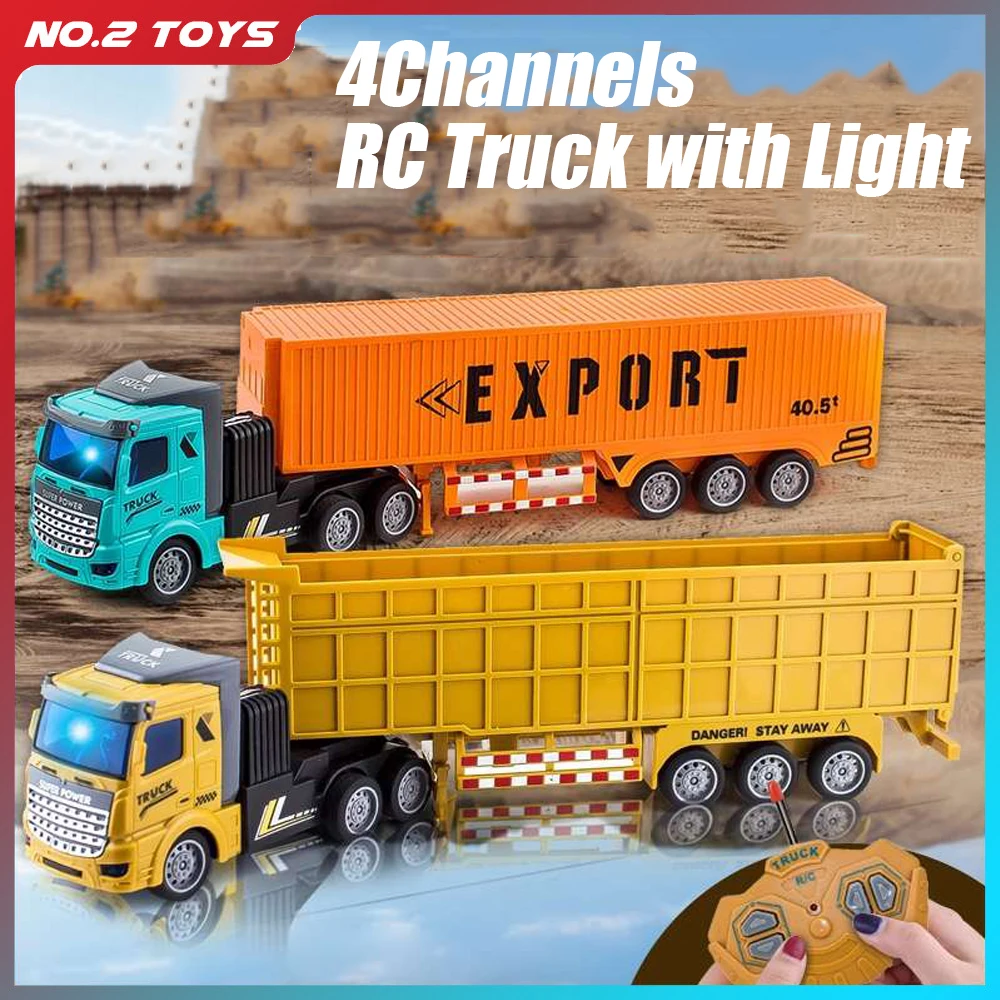 1/48 RC Container Truck Toy Ki – Yunshen Rc Hobby Bewertung und Preis