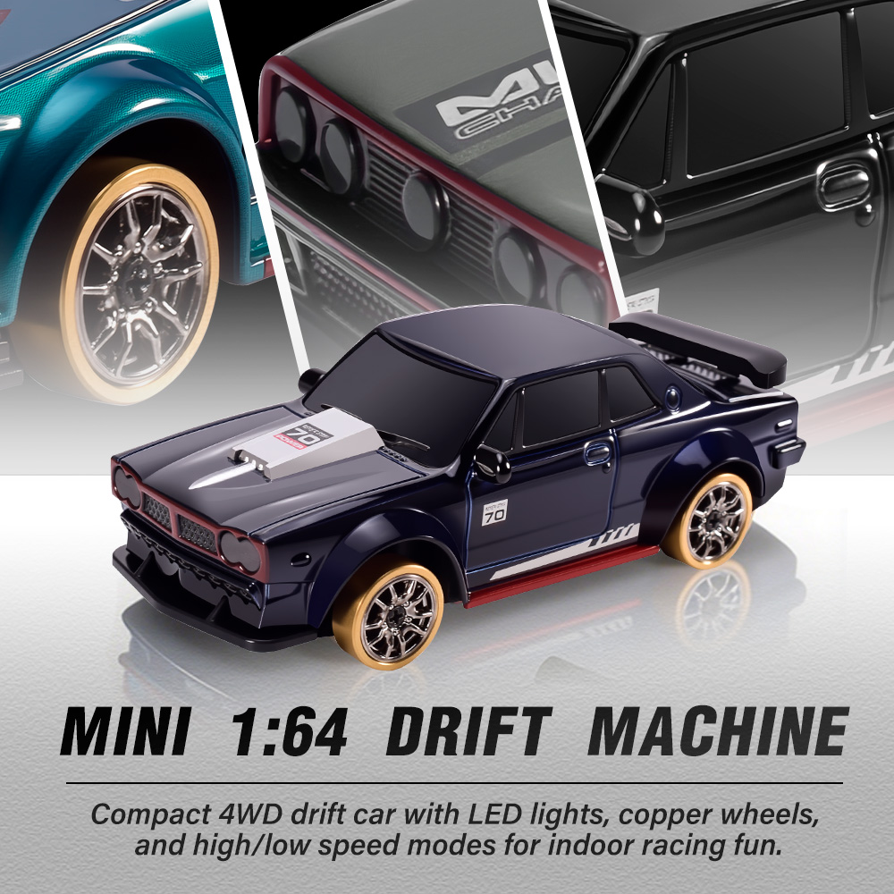 9IMOD 1/64 RC Drift Car 2.4G 4 – Yunshen Rc Hobby Bewertung und Preis