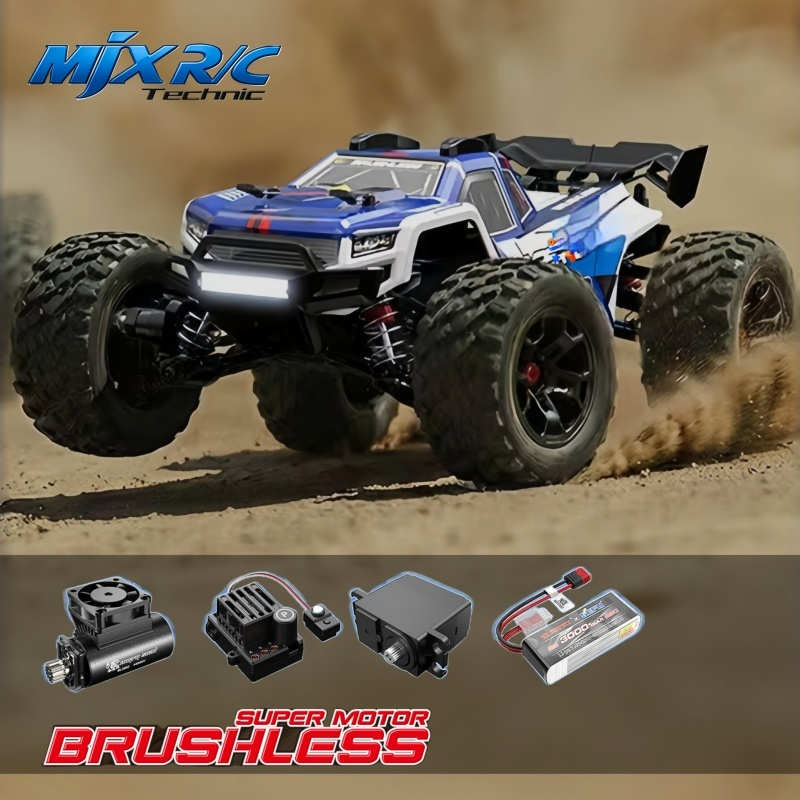 MJX New 1/14 14212 Brushless 4 – Rc Hobby Monster Truck Bewertung und Preis