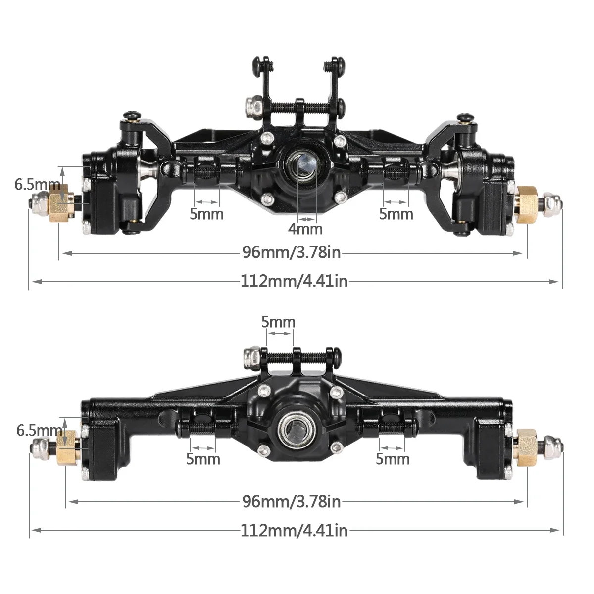 TRX4M Aluminum Front Rear Port – Rc Hobby Crawler Bewertung und Preis