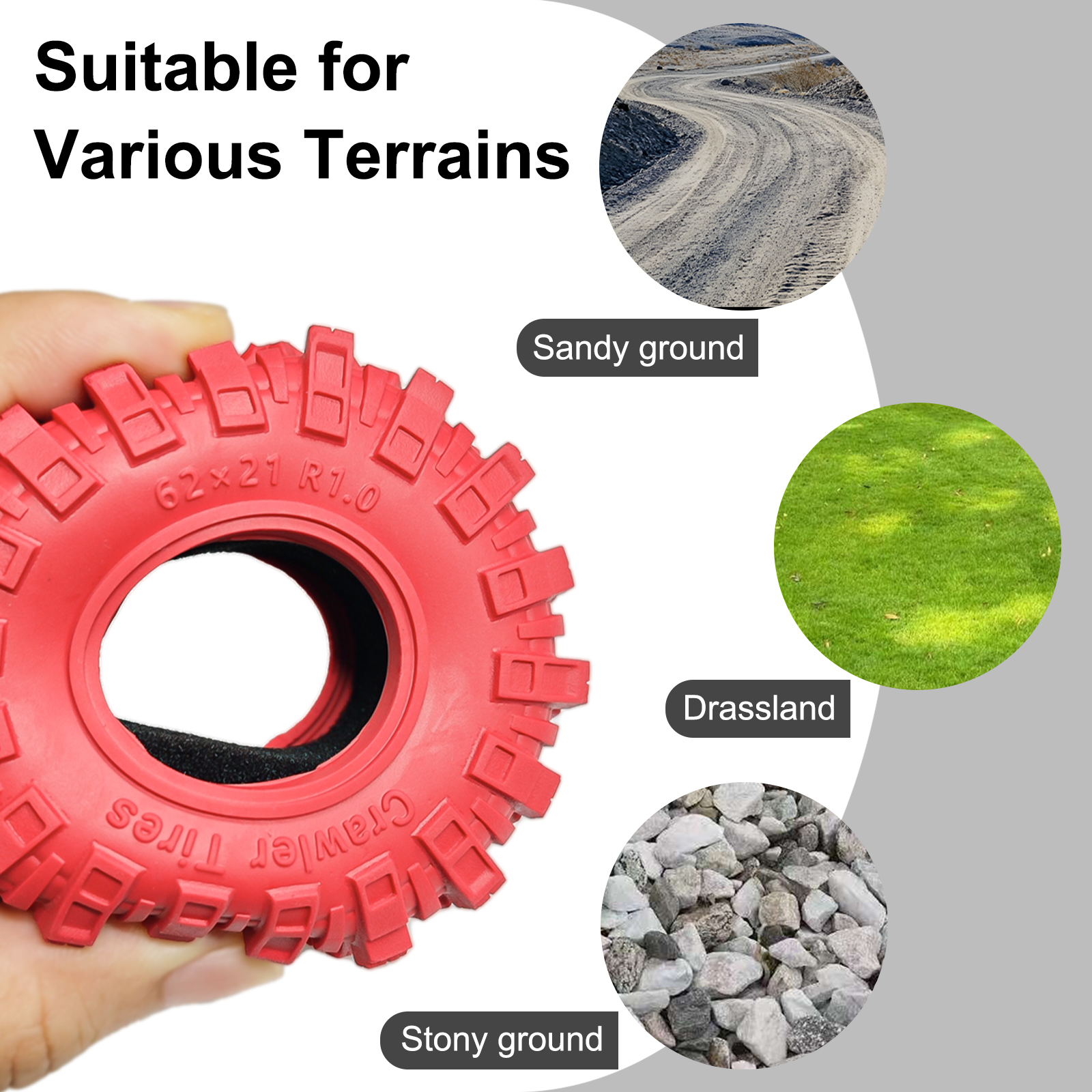 HFLRC 4PCS 1.0 Crawler Tires S – Rc Hobby Crawler Bewertung und Preis