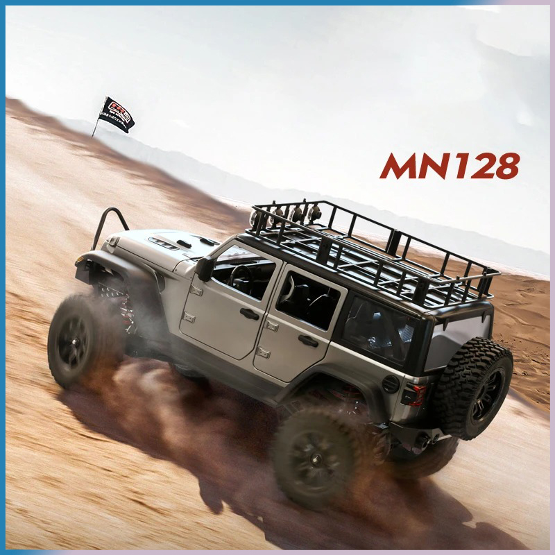 RC Crawler 4x4 Car MN128  2.4G – Yunshen Rc Hobby Bewertung und Preis