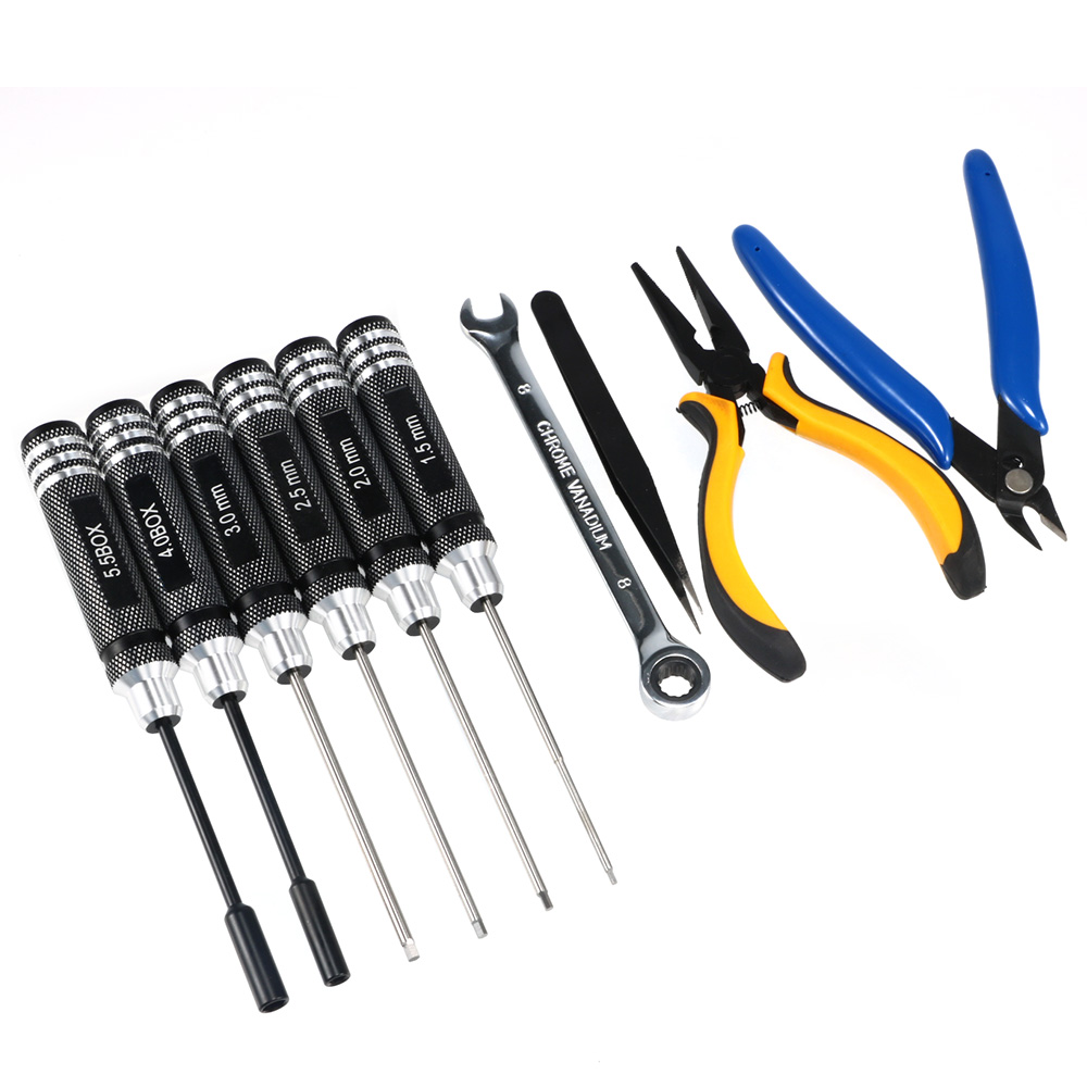 10PCS 10in1 FPV Drone RC Tool  – Rc Hobby Tool Kit Bewertung und Preis