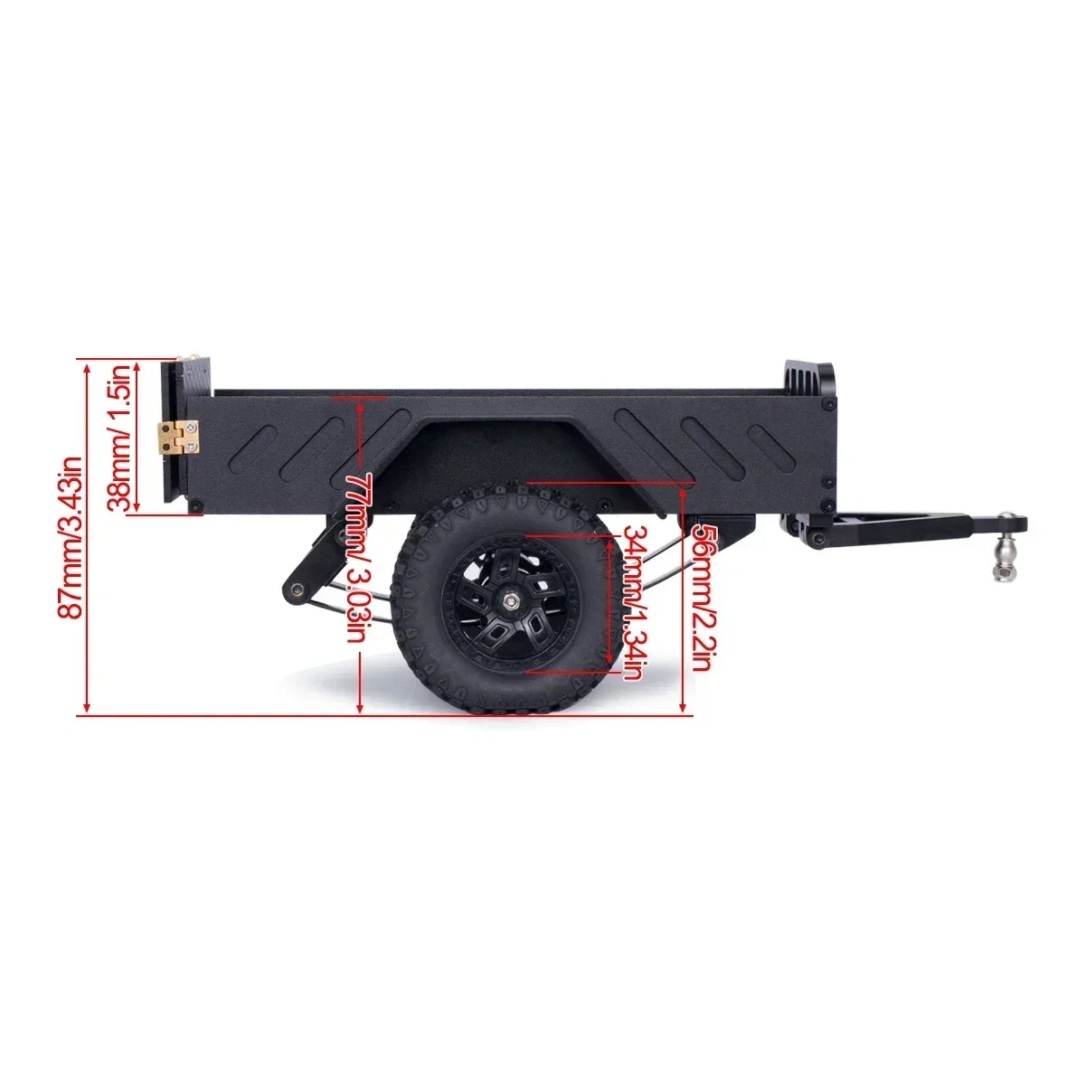 Aluminum Alloy Utility Trailer – Rc Hobby Crawler Bewertung und Preis